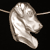 Natural, Sterling silver
