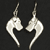 Natural, Silver, Dangle